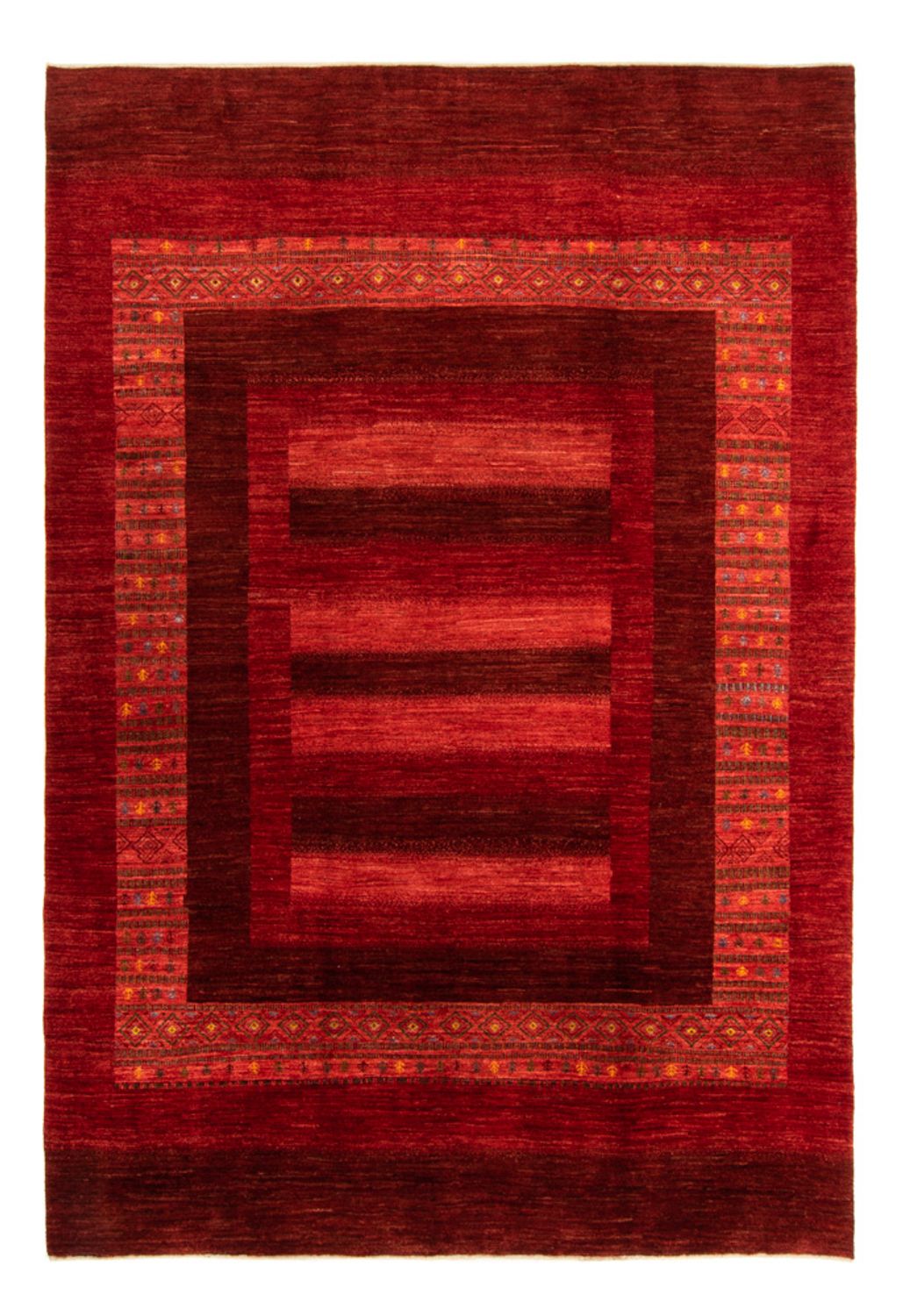 Gabbeh-matta - Loribaft Persian - 286 x 204 cm - röd