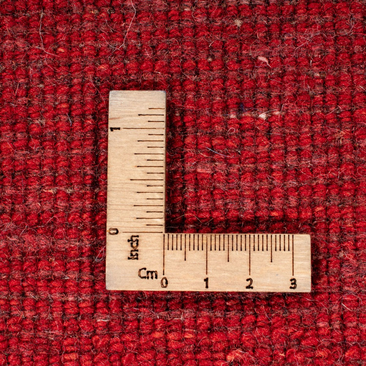 Gabbeh-matta - persisk - 204 x 150 cm - röd