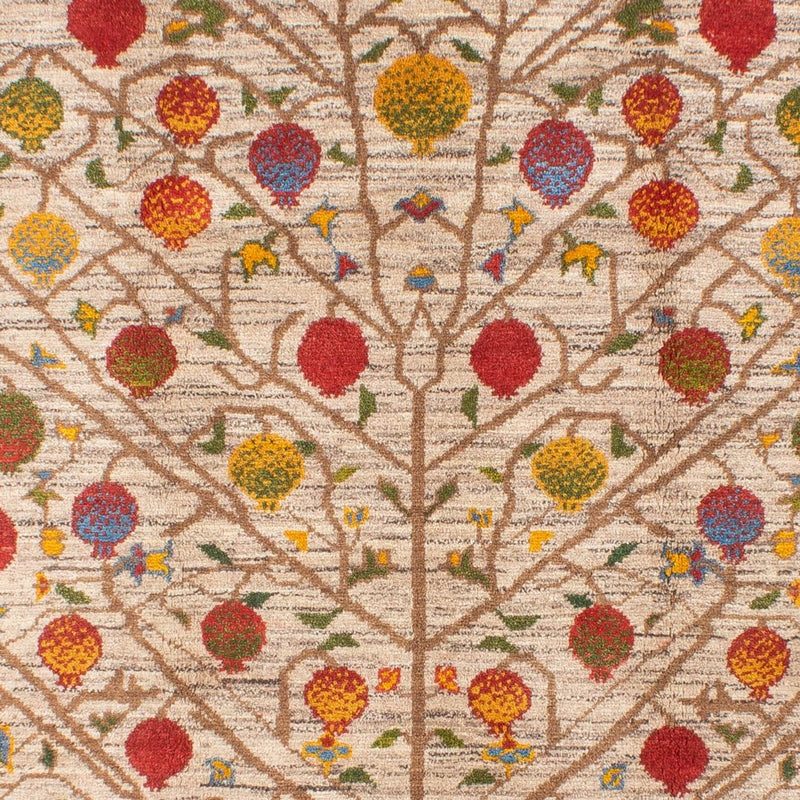 Gabbeh-matta - persisk - 201 x 148 cm - natur