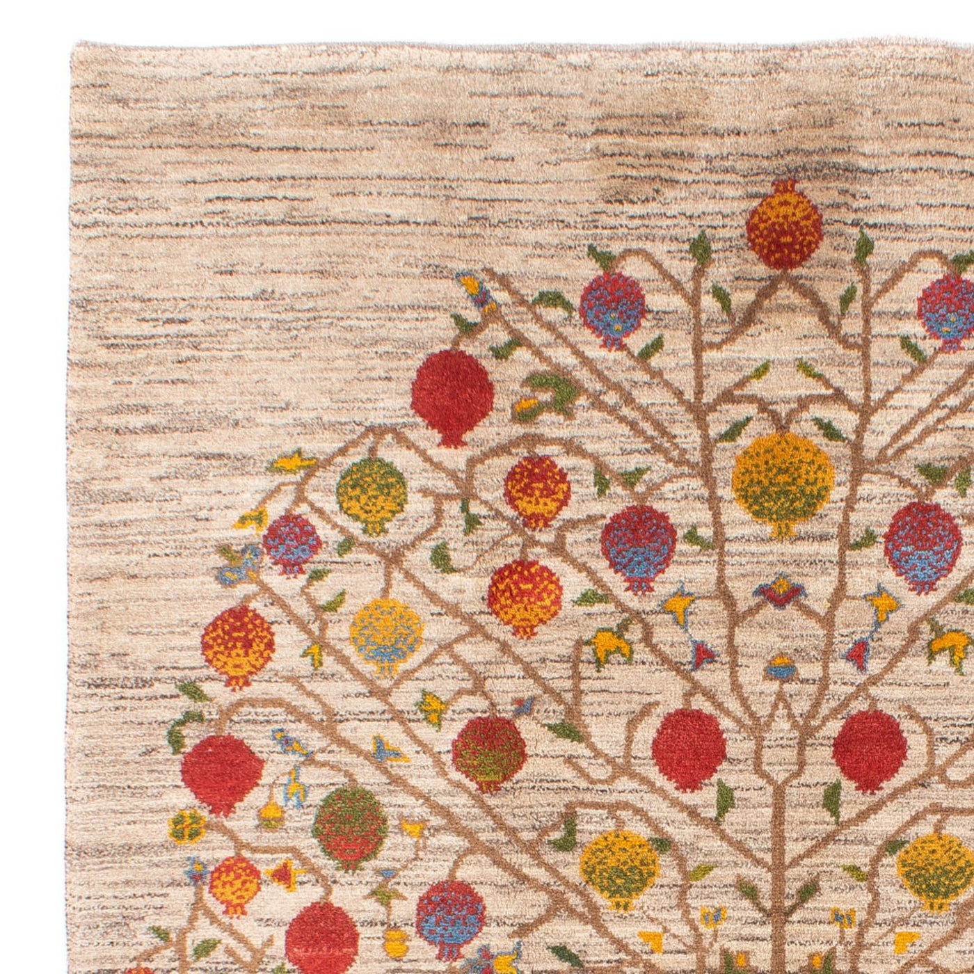 Persisk Gabbeh Mattan 201x148cm - Perserteppich Wollteppich