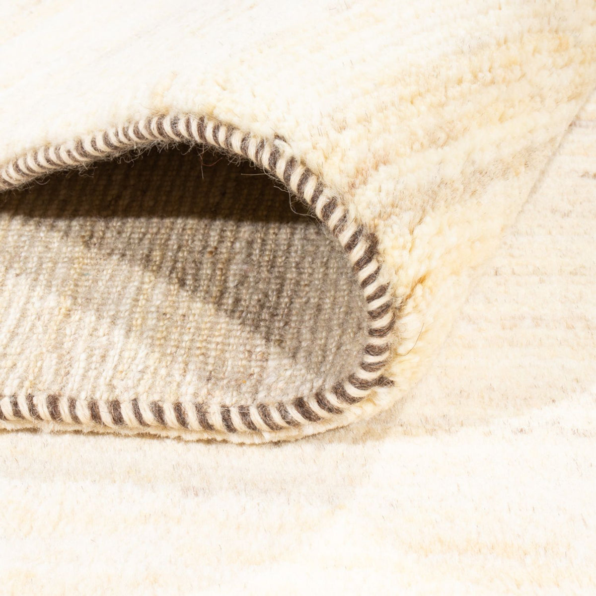 Gabbeh-matta - persisk - 190 x 152 cm - beige