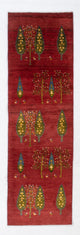 Persisk Gabbeh Mattan 240x70cm - Perserteppich Wollteppich