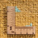 Designermatta - 300 x 250 cm - turkos