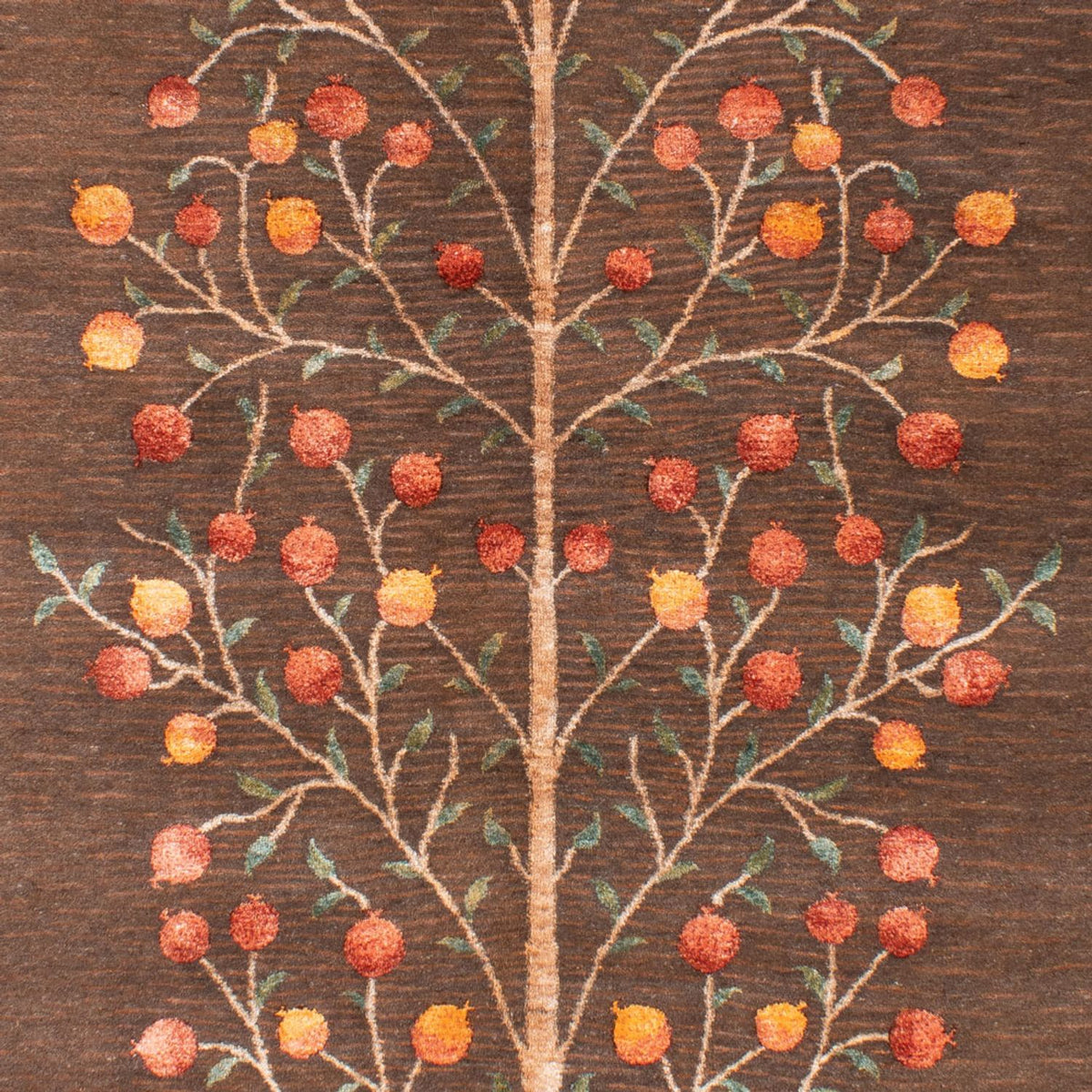 Designermatta - 249 x 187 cm - brun