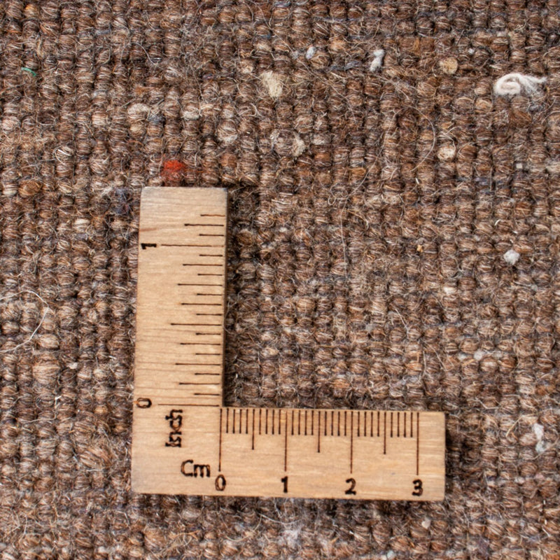 Designermatta - 249 x 187 cm - brun