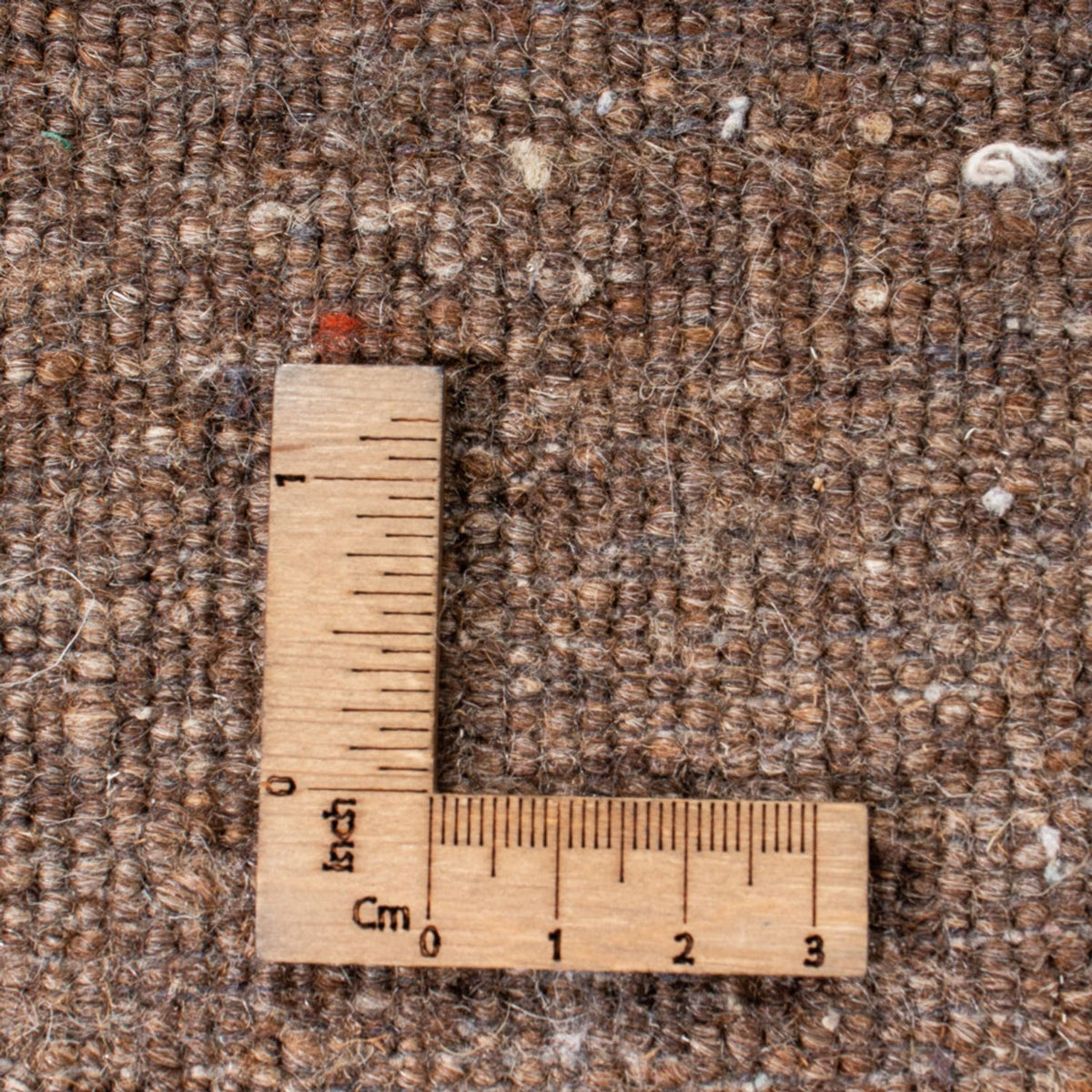 Designermatta - 249 x 187 cm - brun