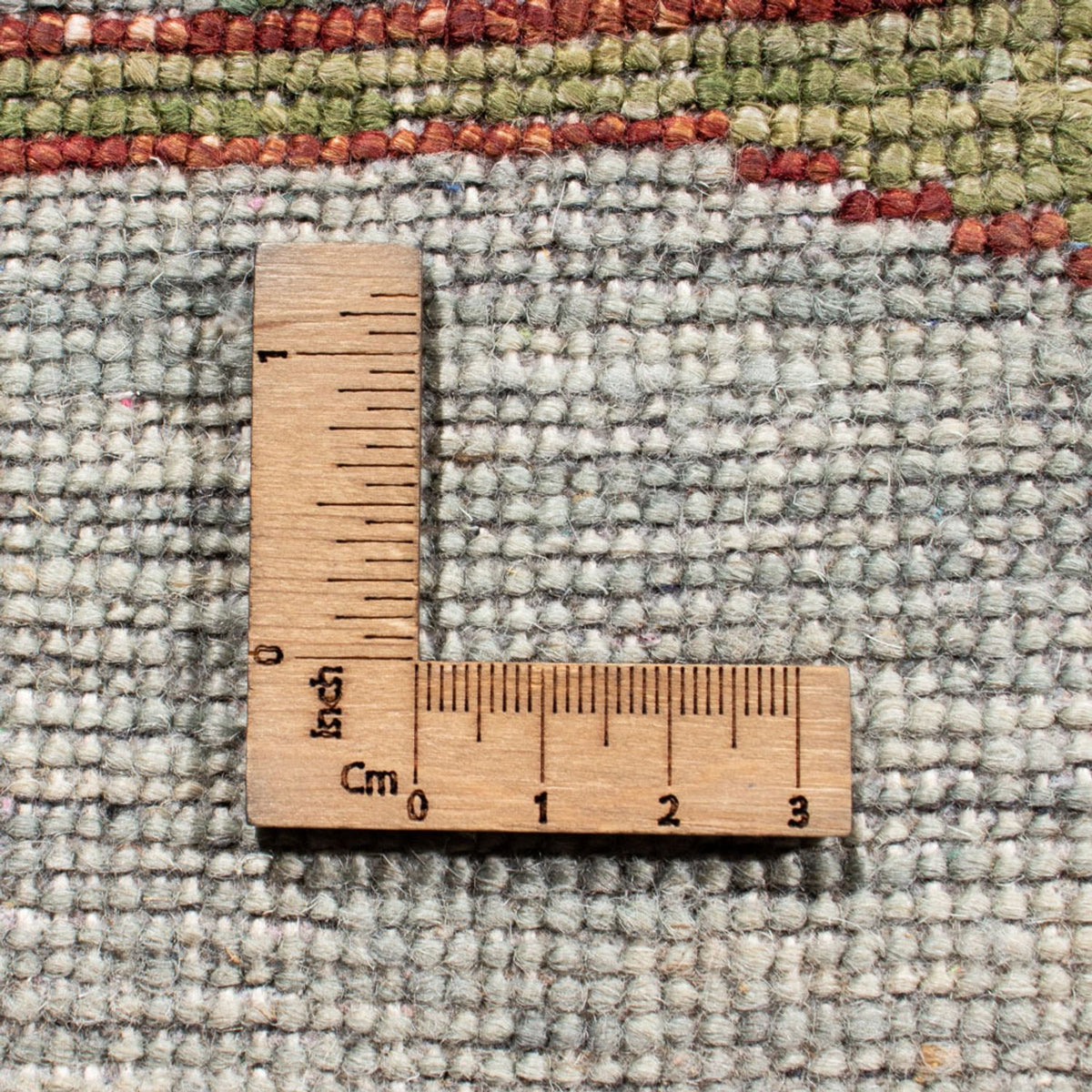 Designermatta - 253 x 184 cm - turkos