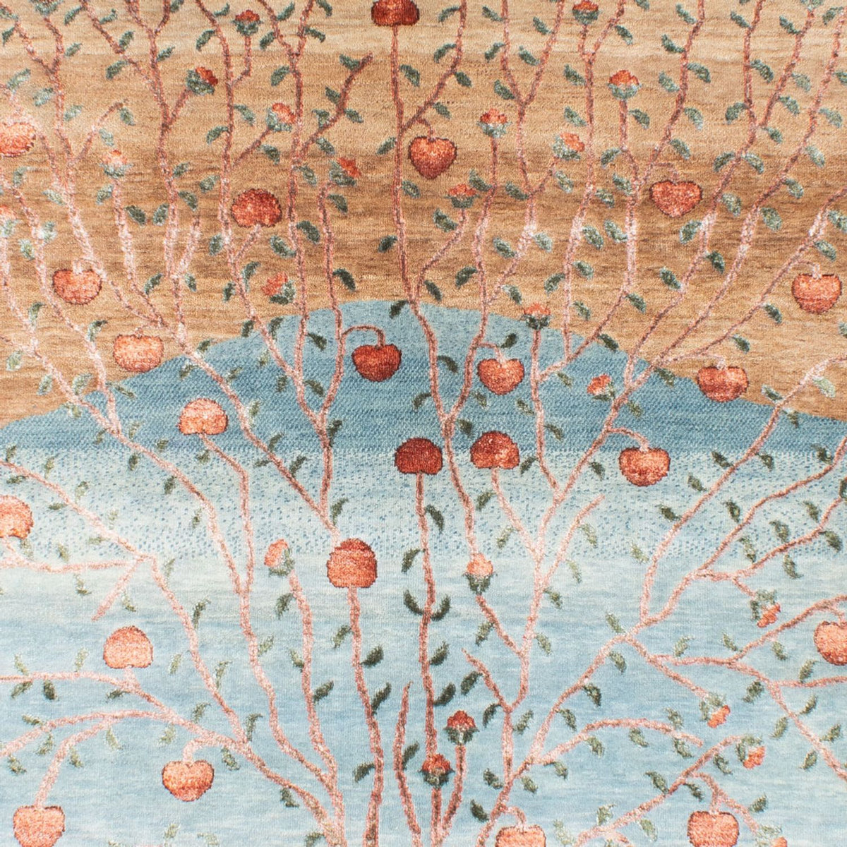 Designermatta - 260 x 188 cm - blå