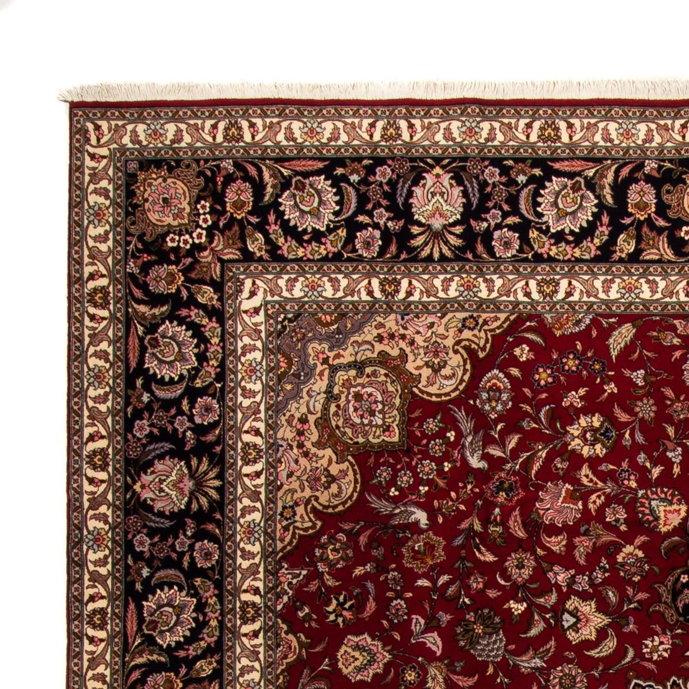 Persisk matta - Tabriz - Royal - 302 x 250 cm - röd