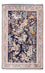 Sidenmatta - Kashmir Silk - 215 x 133 cm - mörkblå