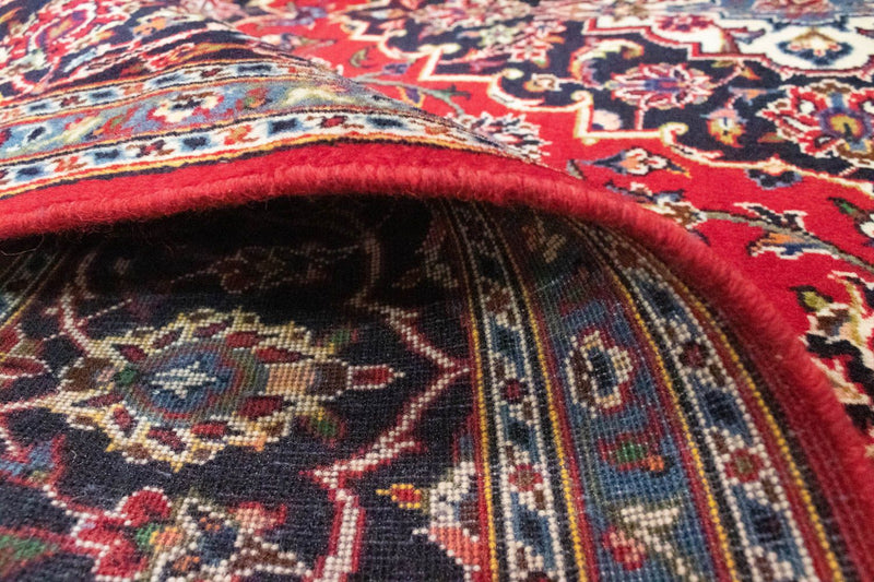 Persiska mattor - Keshan - 303 x 202 cm - röd