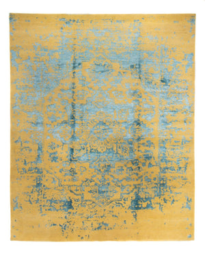 Designermatta - 305 x 251 cm - turkos