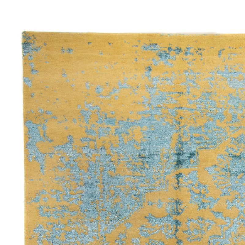 Designermatta - 305 x 251 cm - turkos