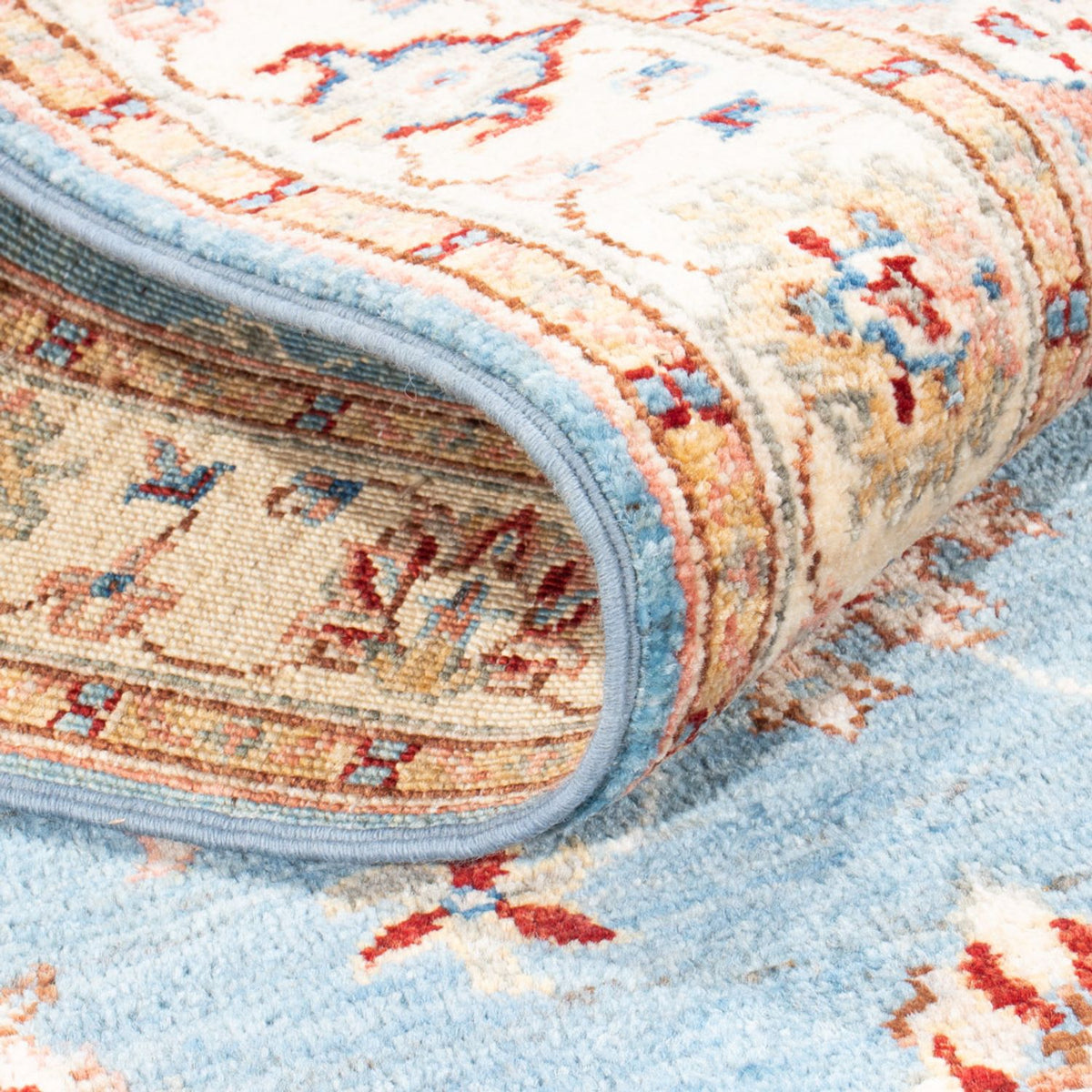 Runner Ziegler Carpet - 201 x 82 cm - turkos