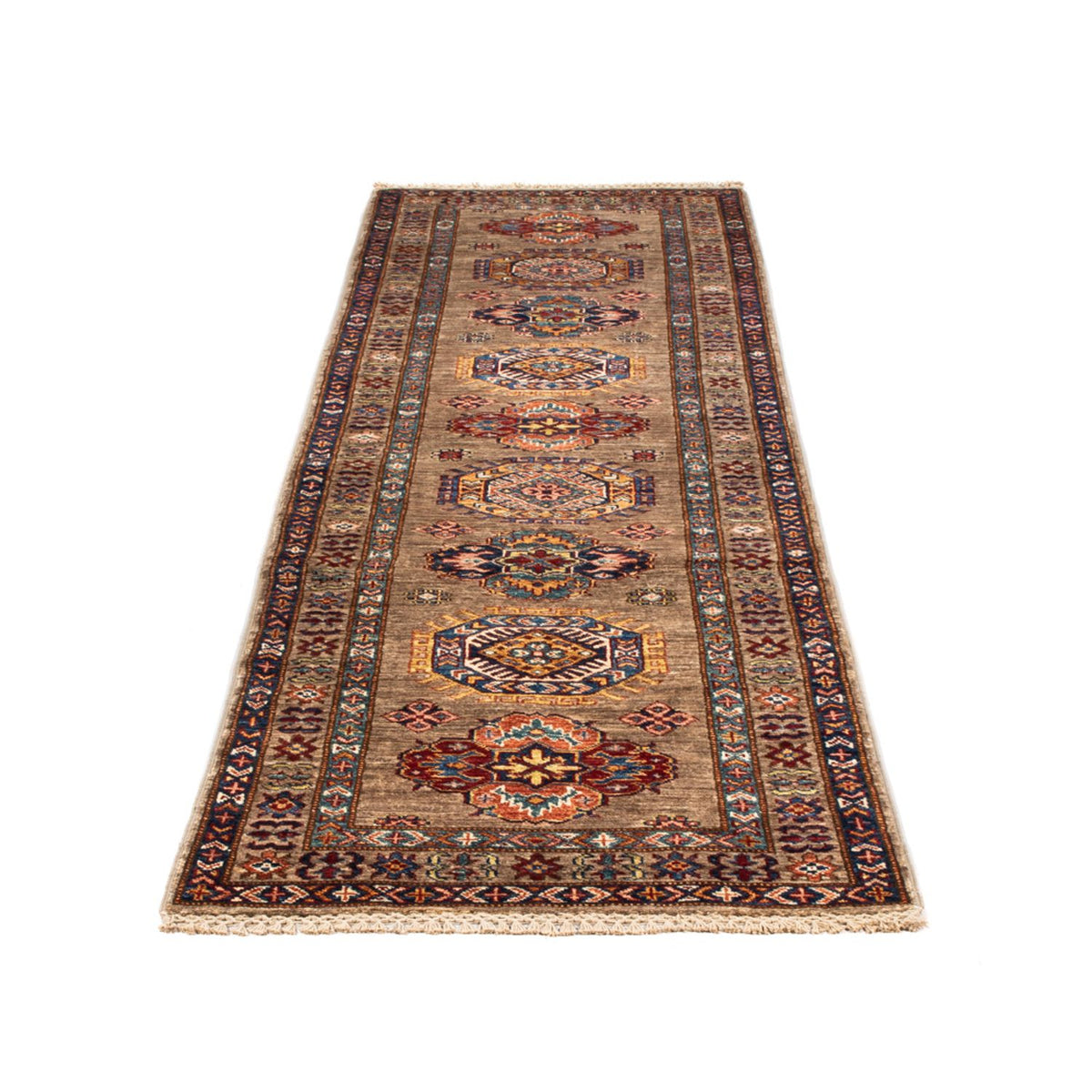 Runner Ziegler Carpet - Kazak - 254 x 79 cm - natur