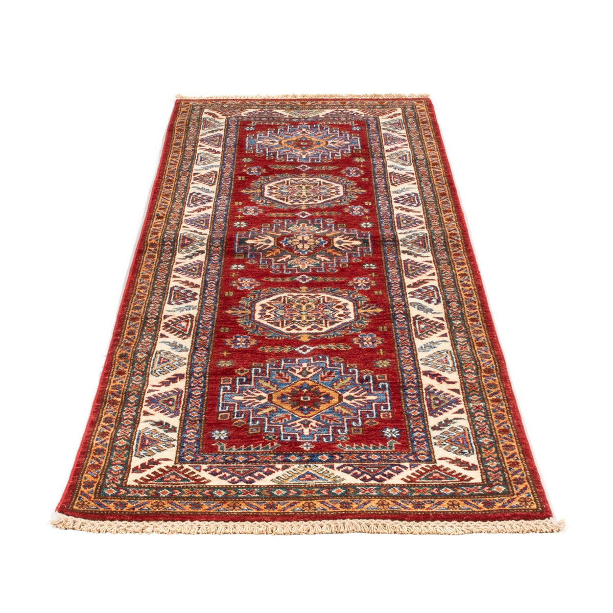 Runner Ziegler Carpet - Kazak - 203 x 81 cm - röd