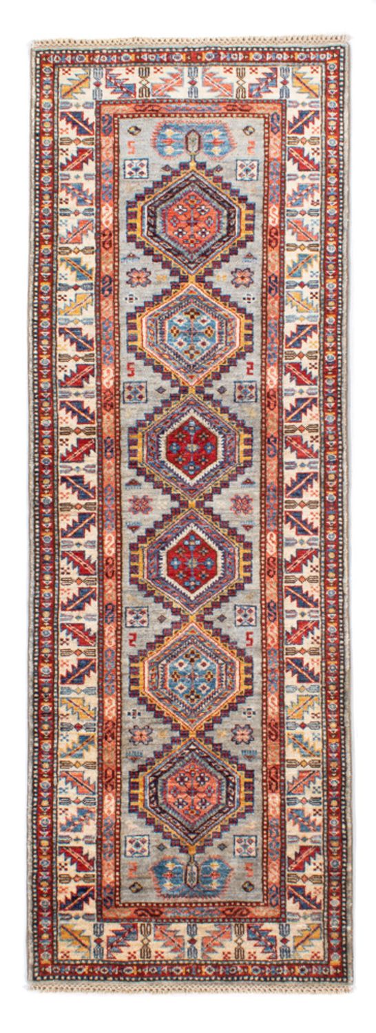 Runner Ziegler Carpet - Kazak - 228 x 74 cm - ljusblå