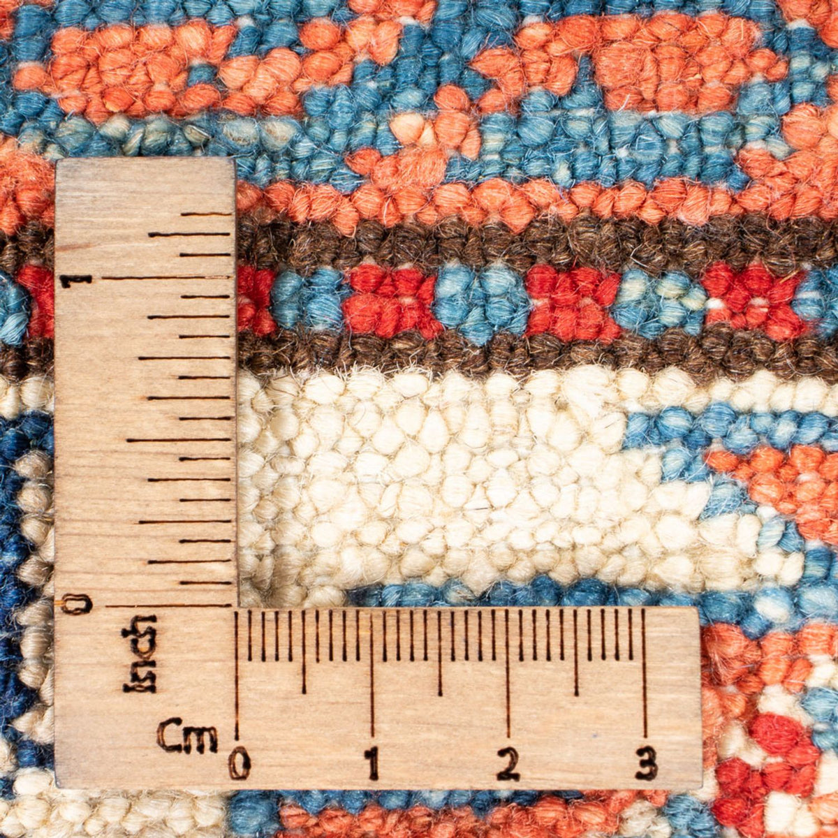 Runner Ziegler Carpet - Kazak - 228 x 74 cm - ljusblå