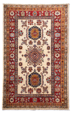 Ziegler Carpet - Kazak - 157 x 99 cm - grädde