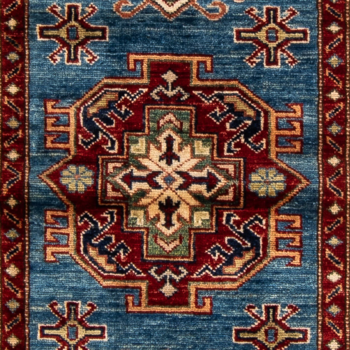Runner Ziegler Carpet - Kazak - 216 x 77 cm - turkos