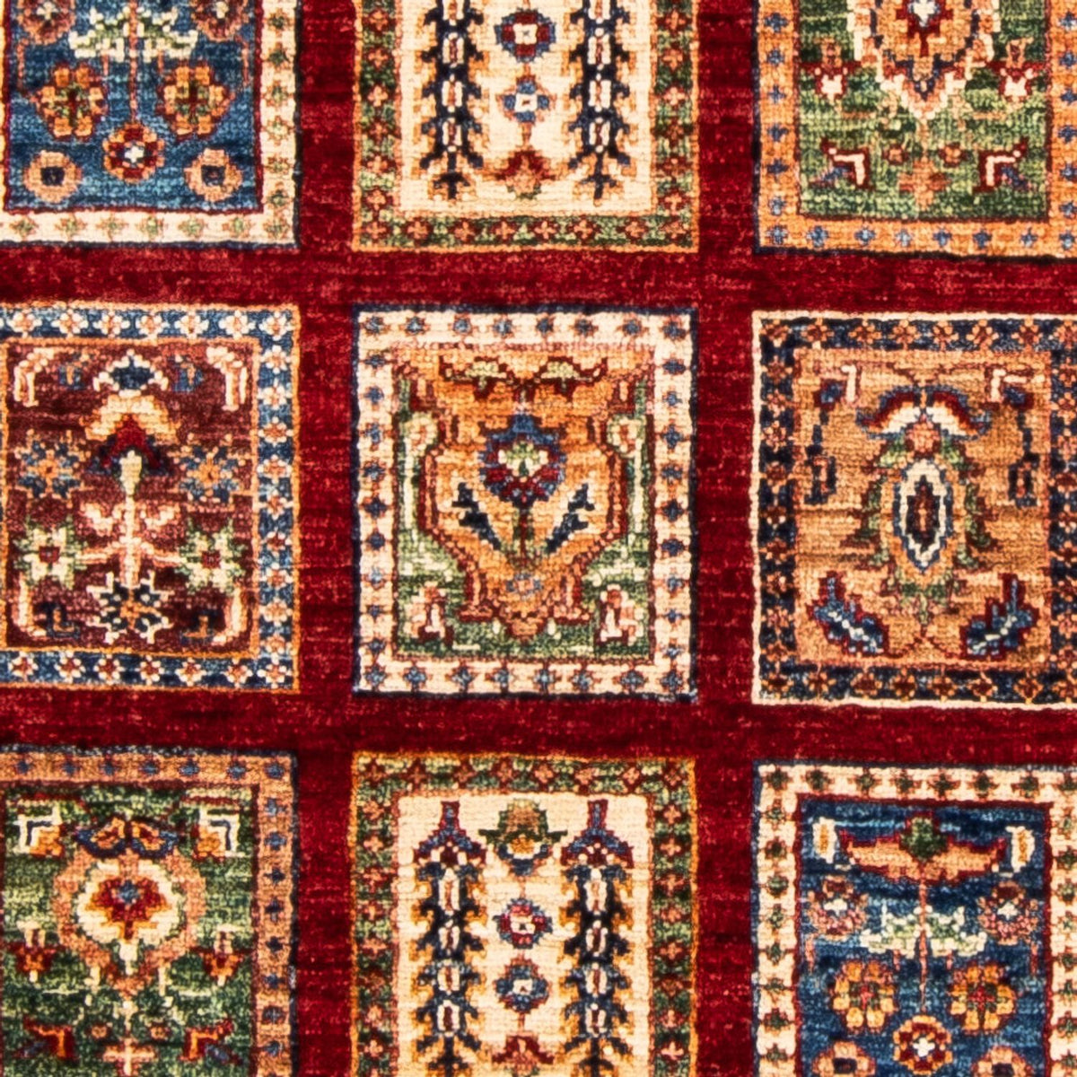 Runner Ziegler Carpet - Bakhtiari - 256 x 83 cm - röd