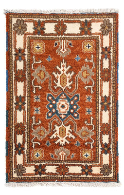 Oriental Carpet - 93 x 63 cm - rost