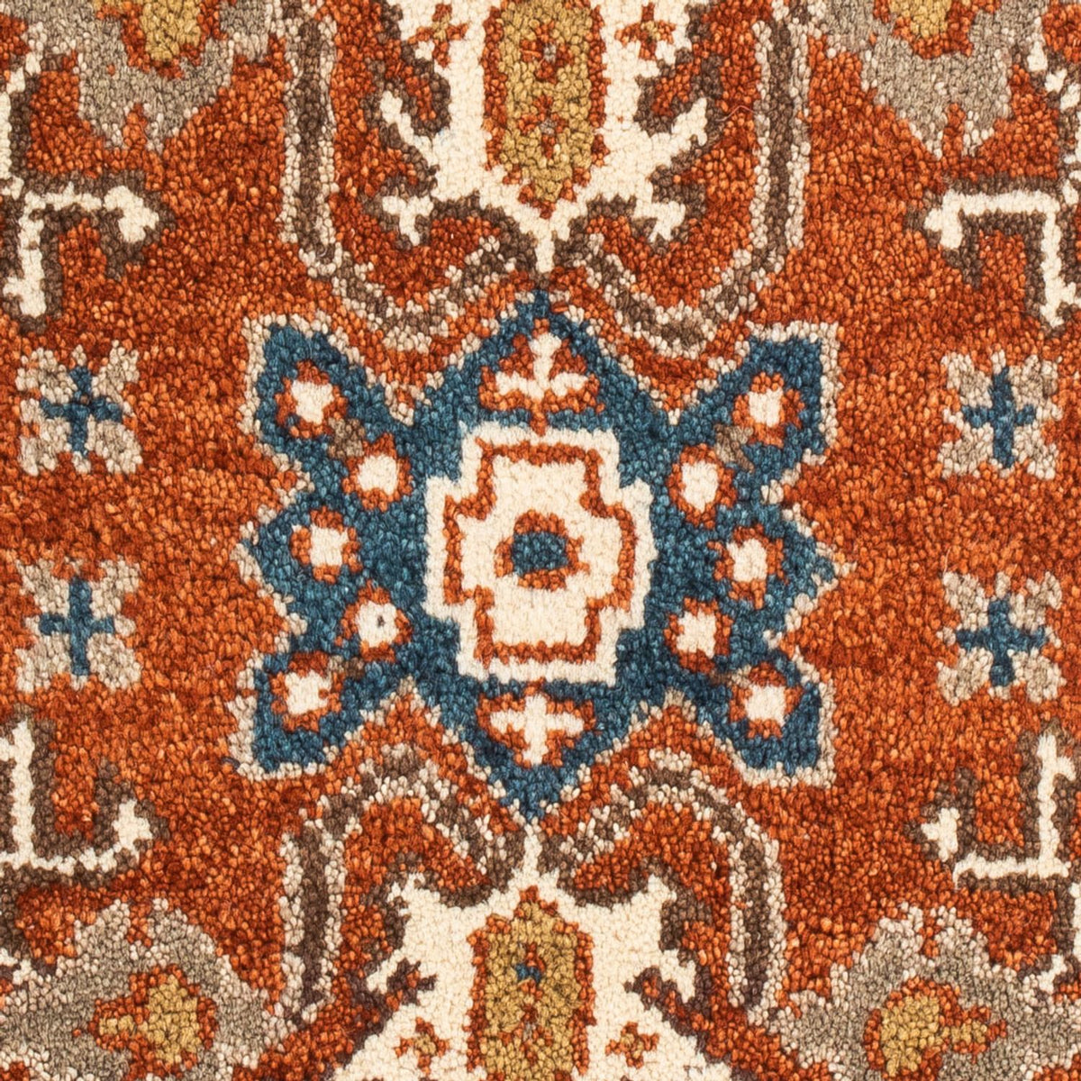Oriental Carpet - 93 x 63 cm - rost