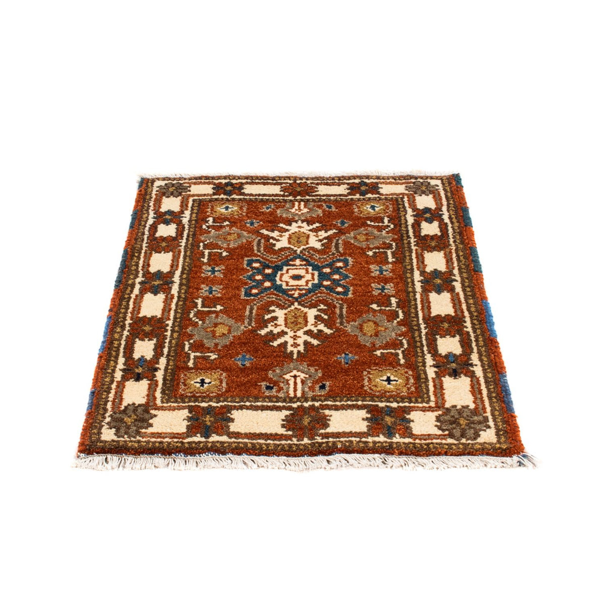 Oriental Carpet - 93 x 63 cm - rost