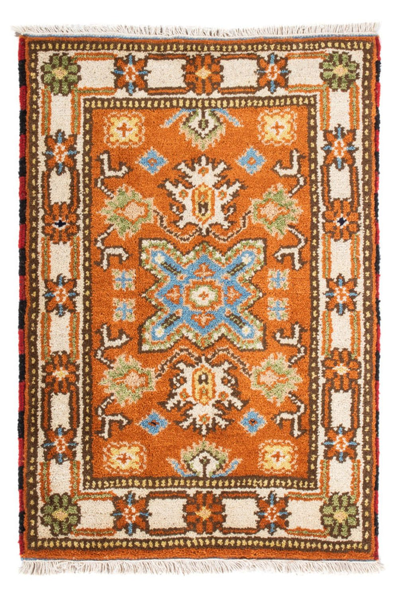 Oriental Carpet - 92 x 62 cm - orange