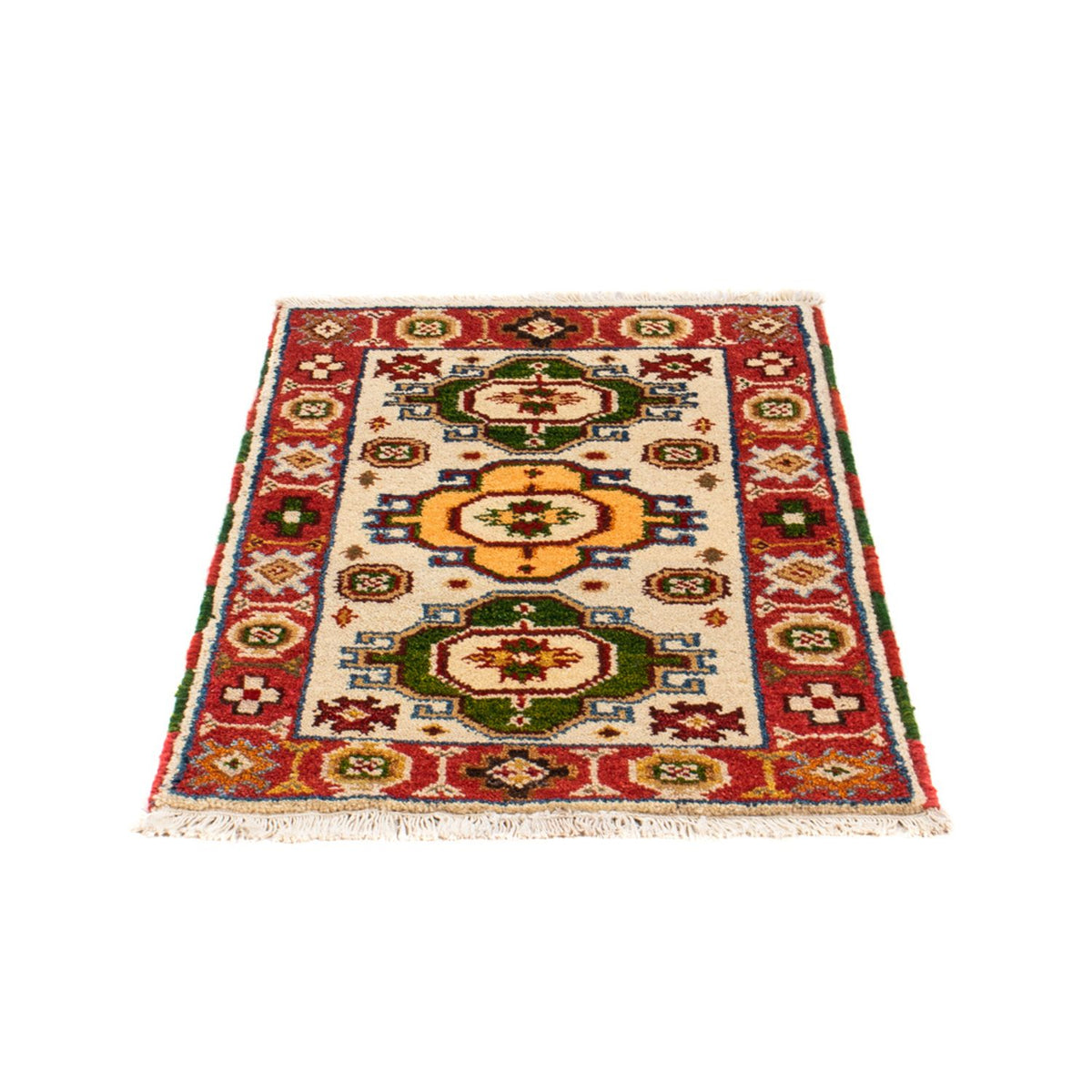 Oriental Carpet - 91 x 63 cm - beige