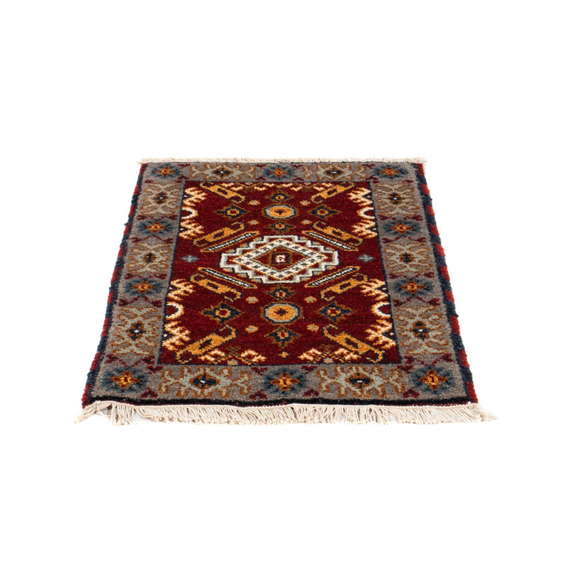 Oriental Carpet - 91 x 62 cm - röd