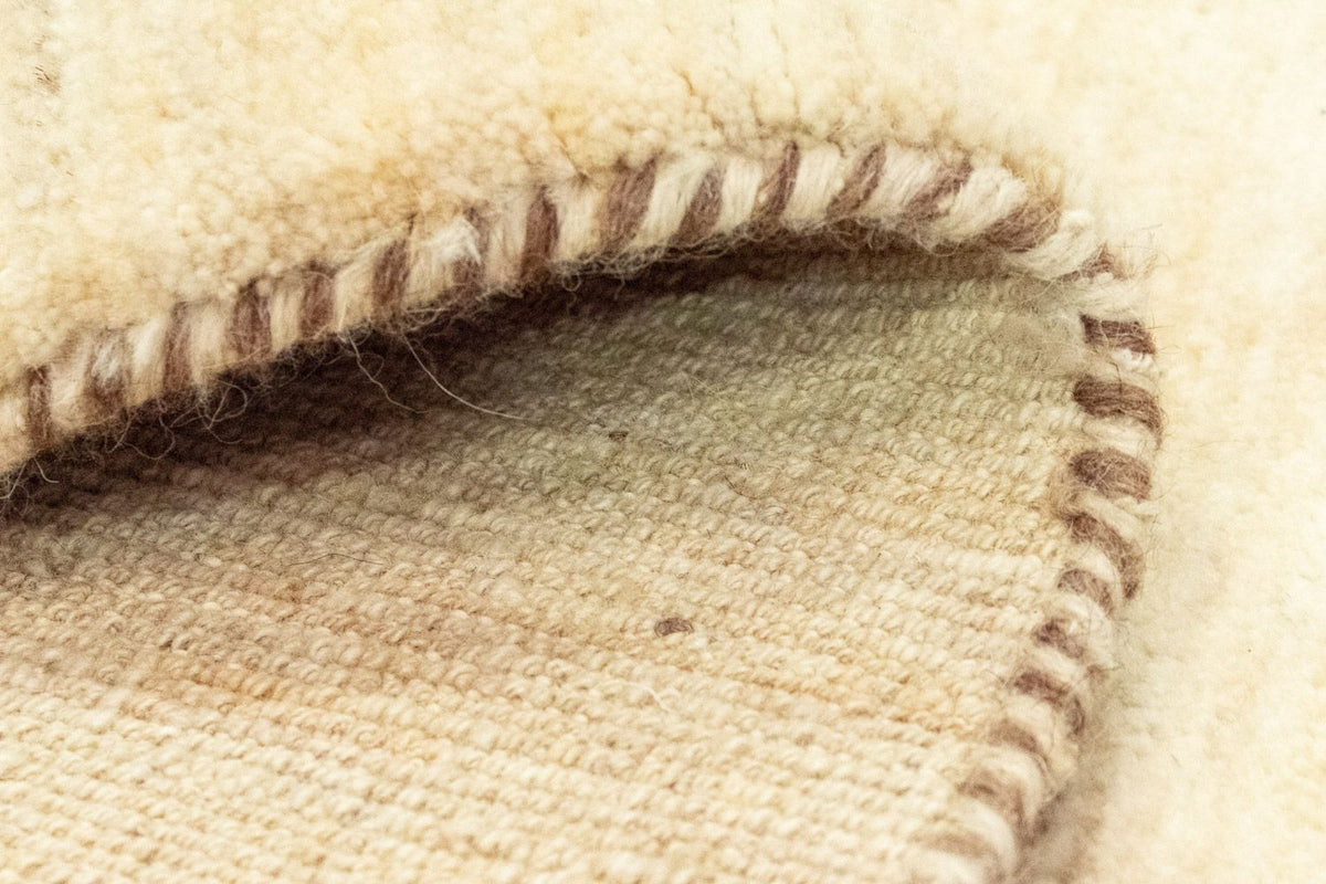 Runner Gabbeh-matta - persisk - 304 x 82 cm - beige