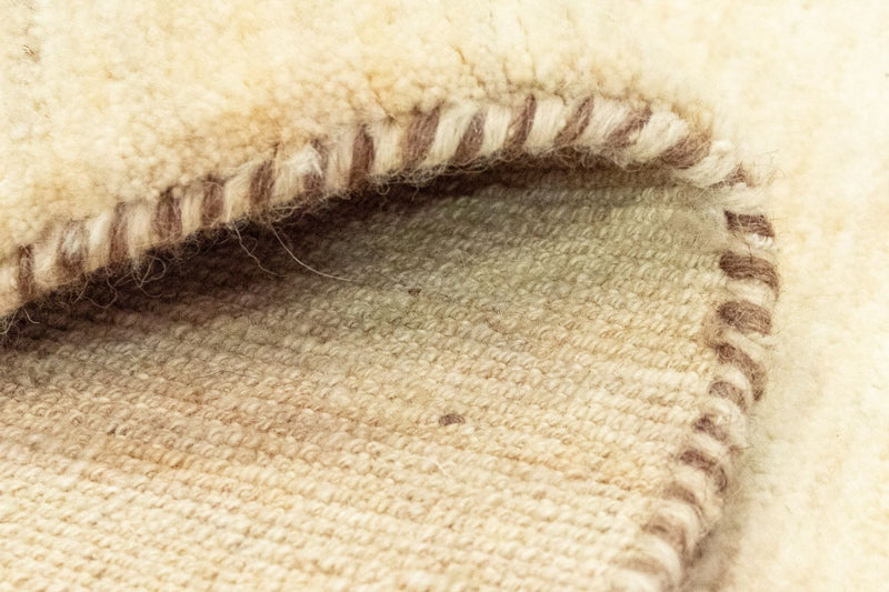 Runner Gabbeh-matta - persisk - 304 x 82 cm - beige