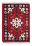 Oriental Carpet - 90 x 60 cm - röd