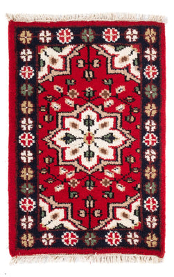 Oriental Carpet - 90 x 60 cm - röd