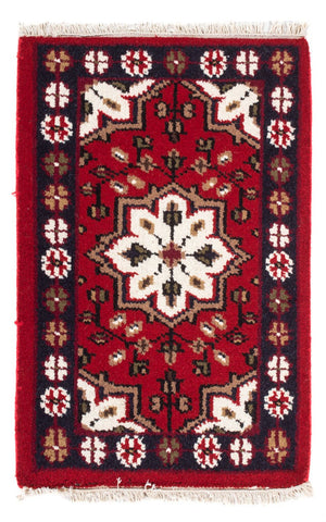 Oriental Carpet - 90 x 60 cm - röd