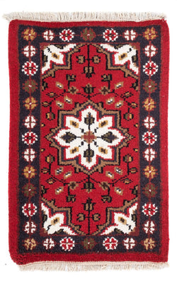 Oriental Carpet - 90 x 60 cm - röd