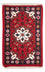 Oriental Carpet - 90 x 60 cm - röd