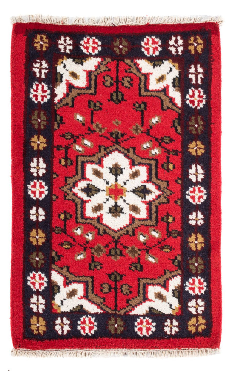 Oriental Carpet - 90 x 60 cm - röd