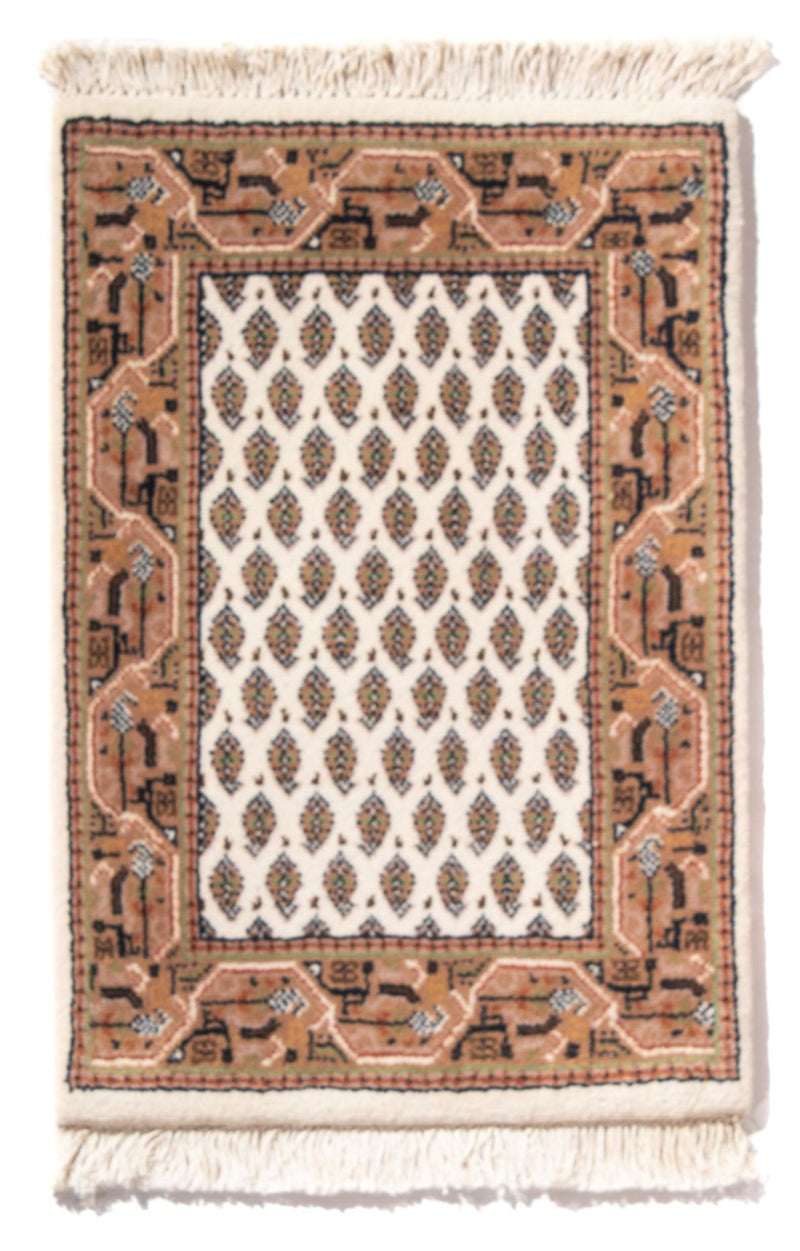 Orientalisk matta - Mir - Indus - 60 x 40 cm - grädde
