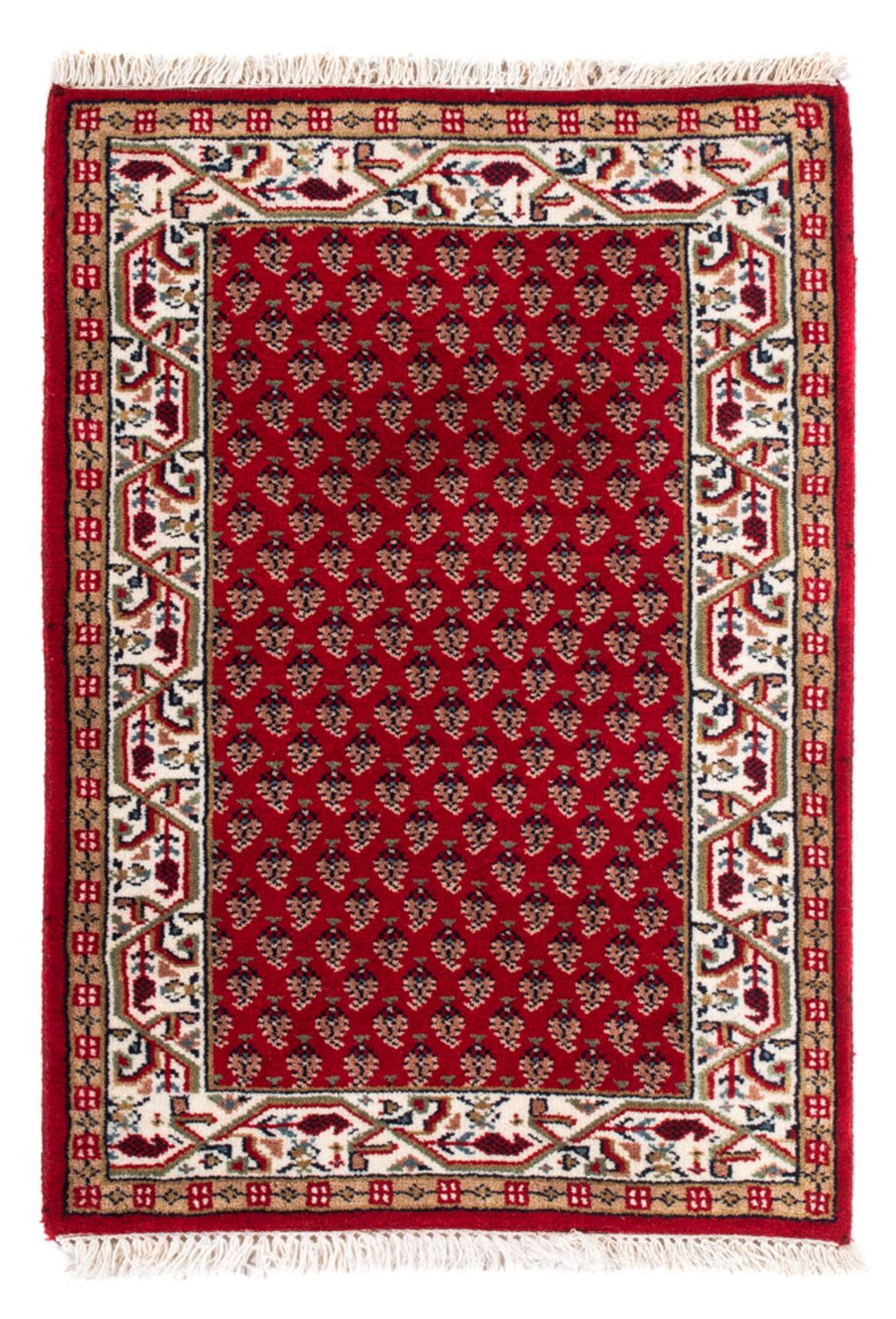 Orientalisk matta - Mir - Indus - 90 x 60 cm - röd