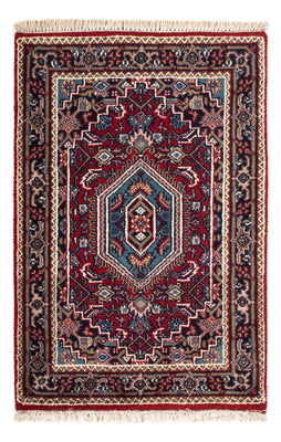 Orientaliska mattor - Bijar - Indus - 90 x 60 cm - röd