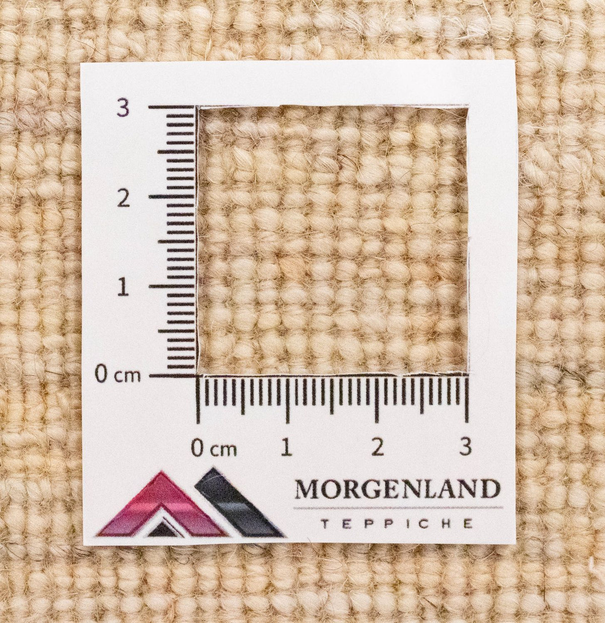 Runner Gabbeh-matta - persisk - 202 x 75 cm - beige