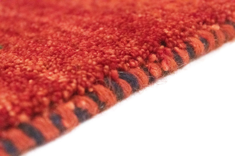 Runner Gabbeh-matta - persisk - 215 x 75 cm - orange