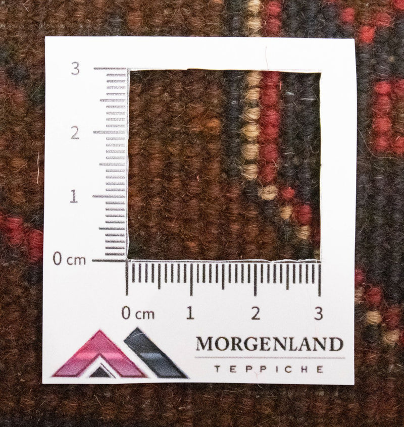 Runner Afghansk matta - Kunduz - 295 x 75 cm - röd