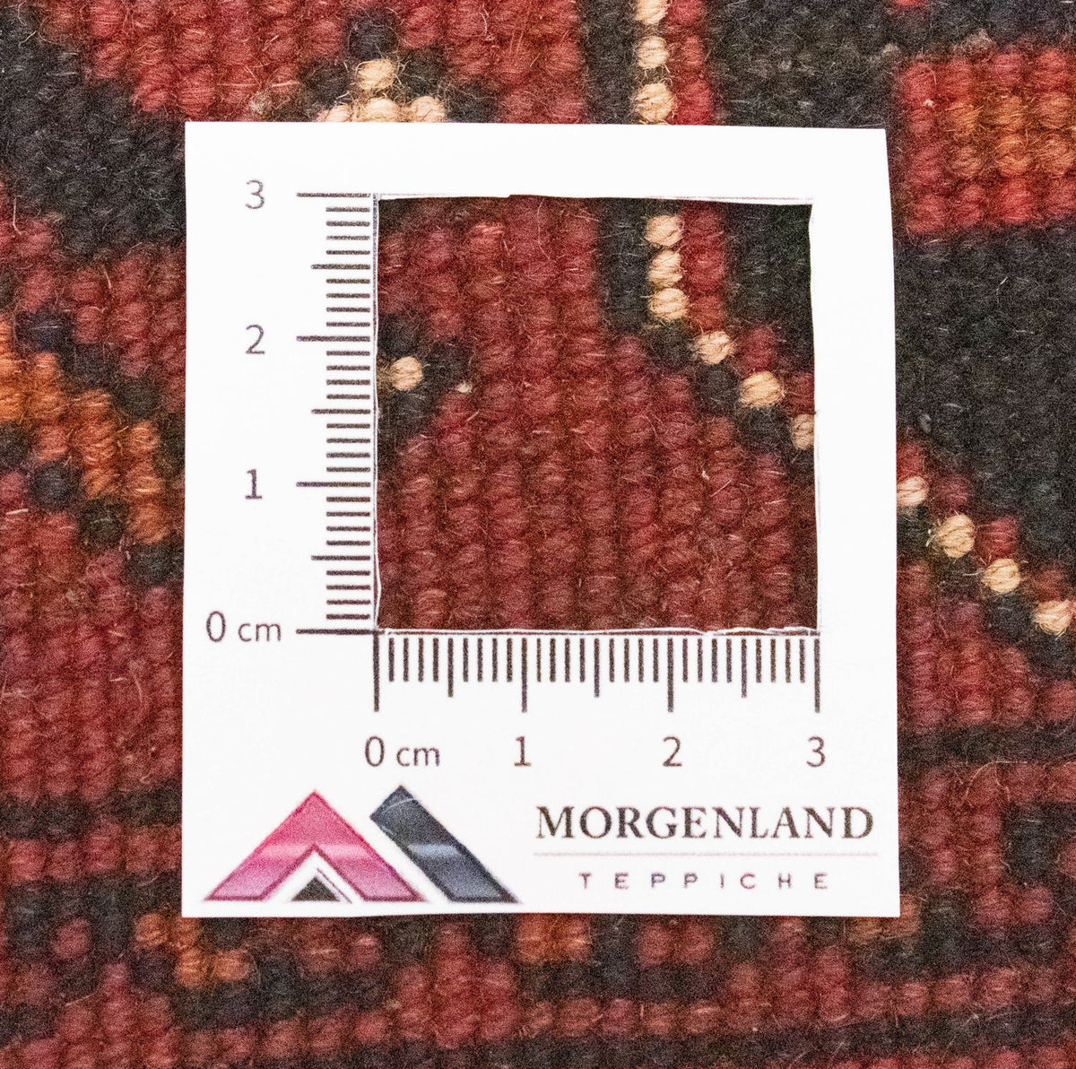 Runner Afghansk matta - Kunduz - 288 x 78 cm - röd