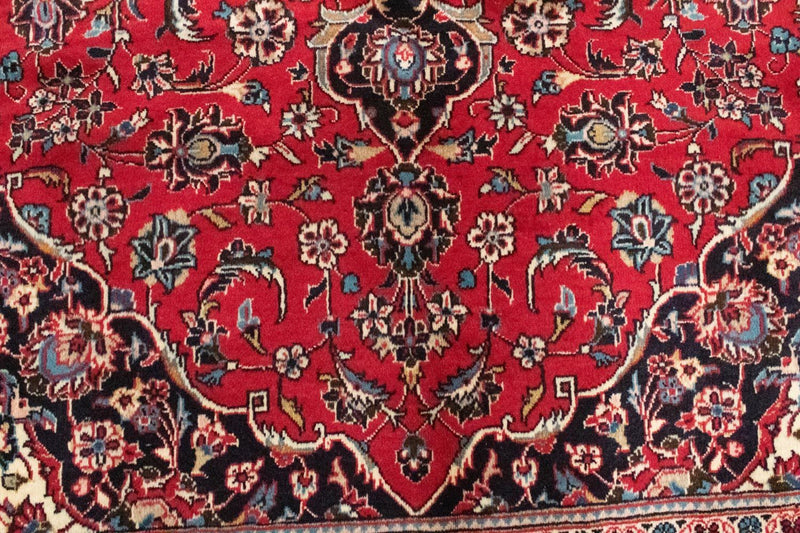 Persiska mattor - Keshan - 310 x 190 cm - röd
