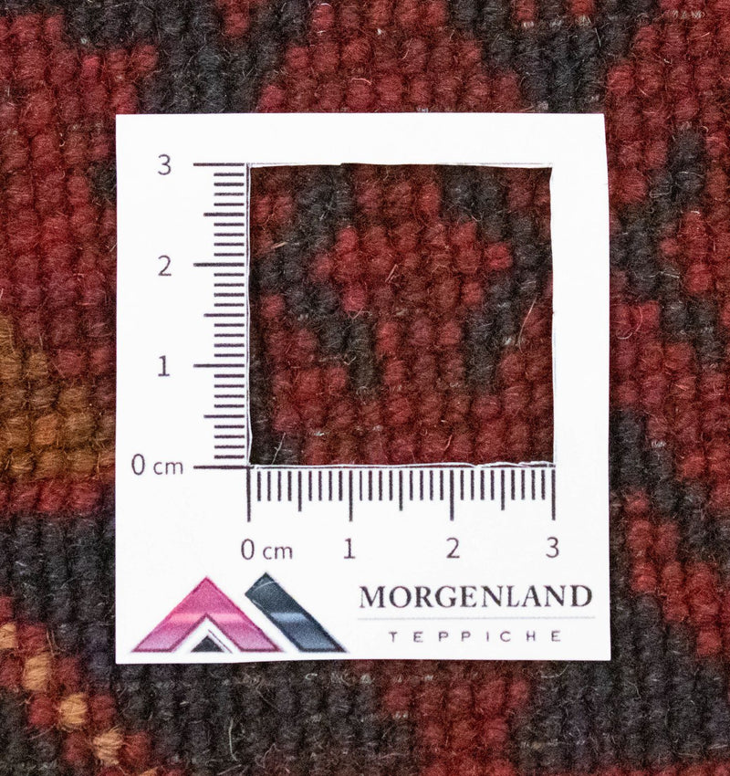 Runner Afghansk matta - Kunduz - 390 x 82 cm - röd