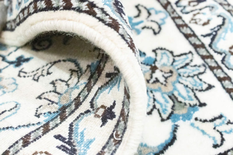 Persisk matta - Nain - 82 x 54 cm - naturvit