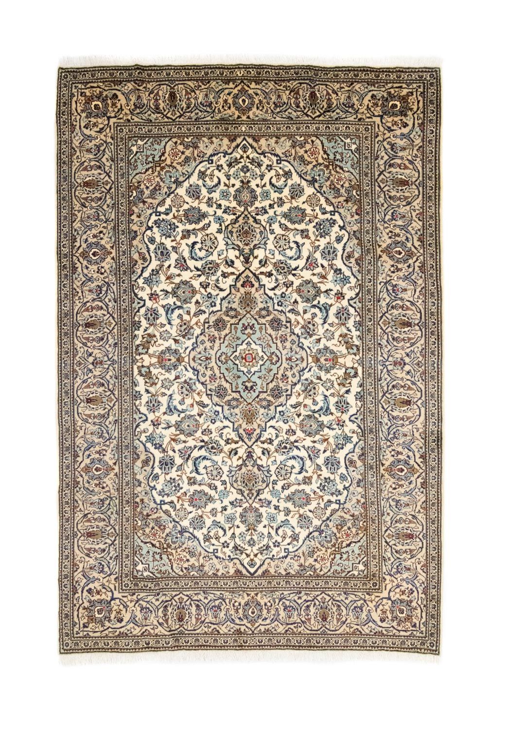 Persiska mattor - Keshan - 306 x 195 cm - beige